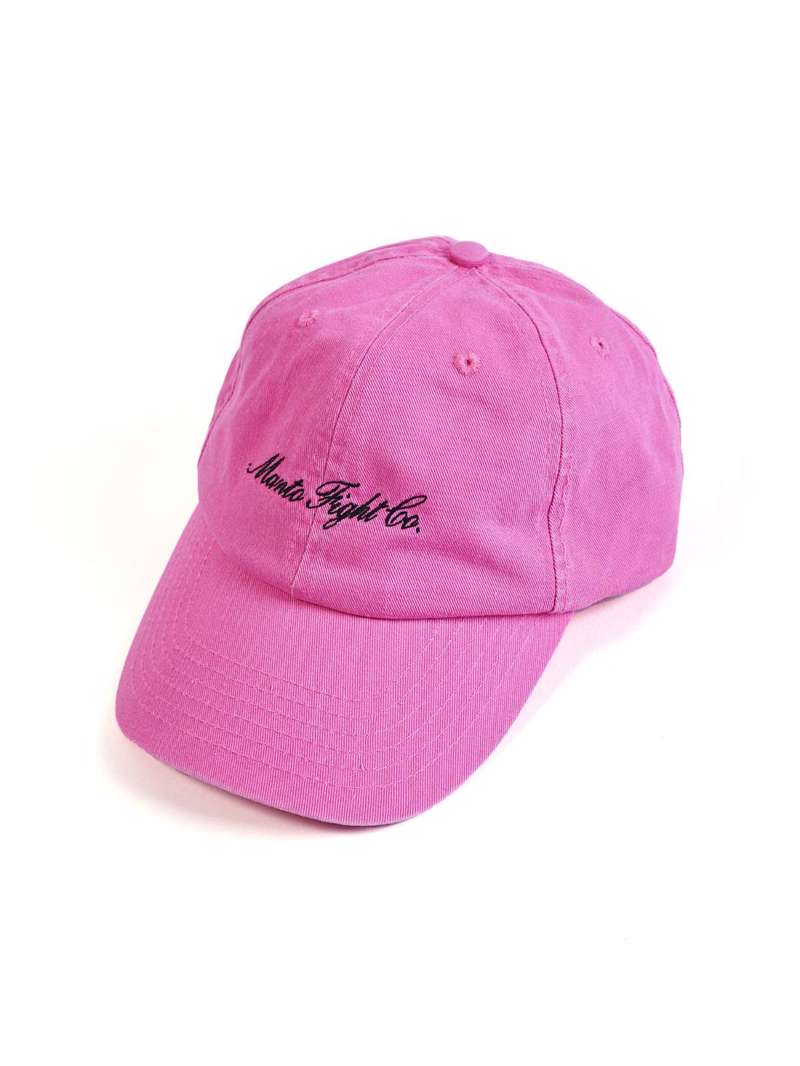 MANTO Dad Cap italic- pink